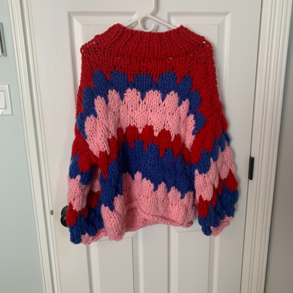 Chicwish colourblock chunky knit - Picture 3 of 5